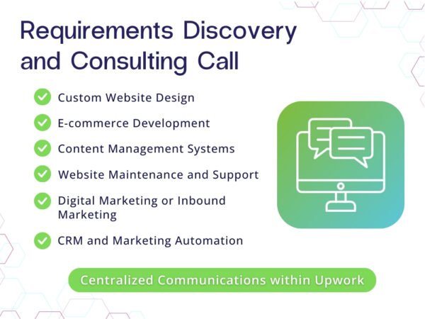 Requirements Discovery and Consulting Call