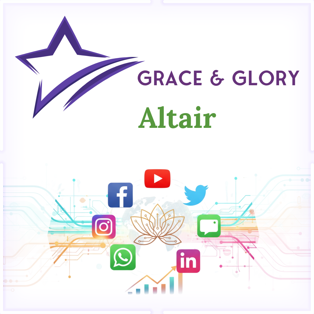Grace & Glory Altair Social Media Marketing Monthly Package
